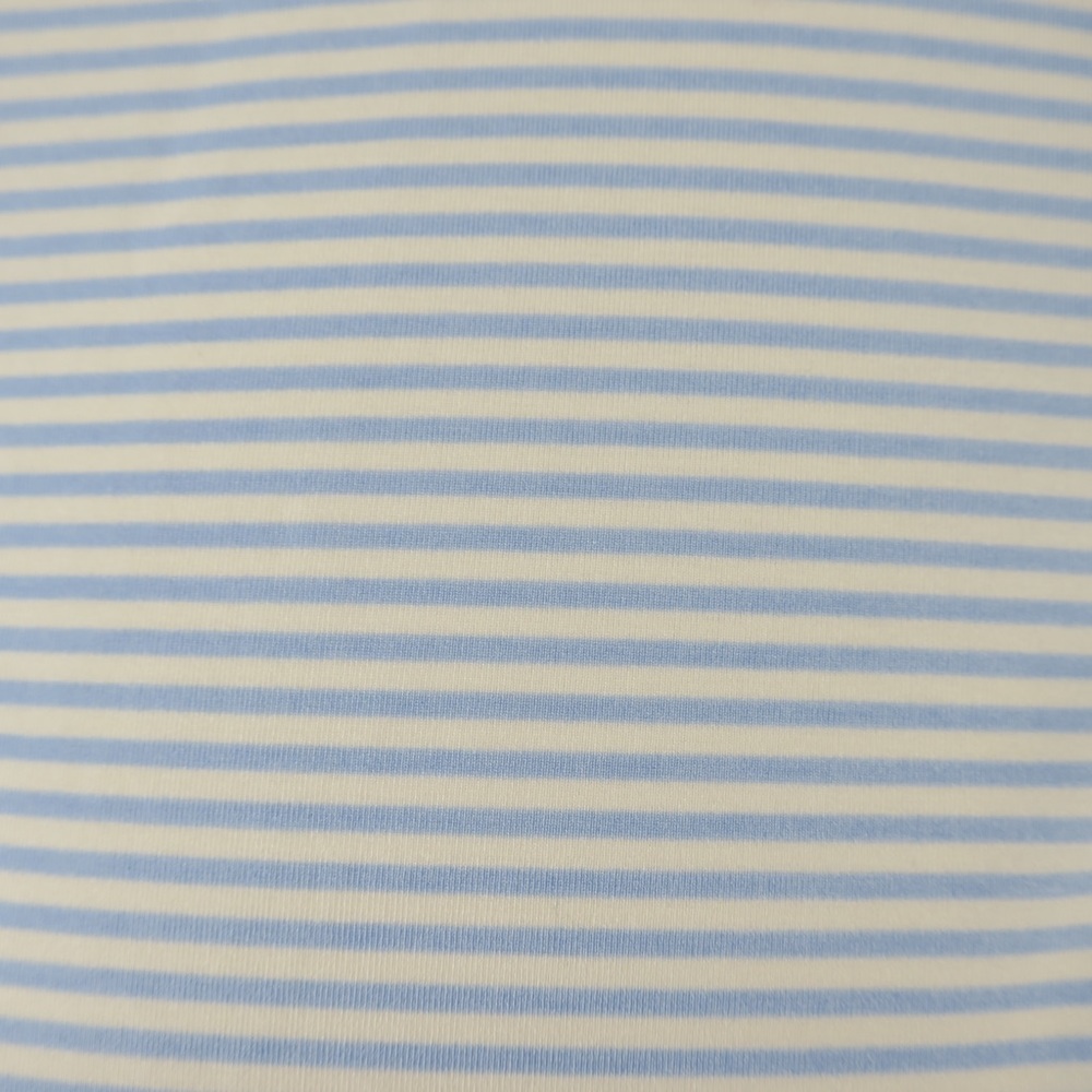 B. Draddy Sport Golf Polo Shirt Mens Medium Blue White Striped - Picture 4 of 8